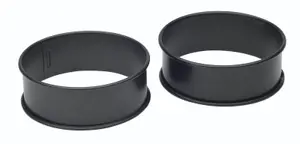 KitchenCraft Set of 2 Non-Stick Poachette Rings