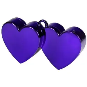 Amscan Double Heart Balloon Weight Purple (One Size)