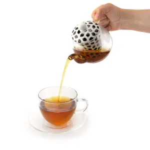 Cha & Co Kerala Borosilicate Glass Teapot with Ceramic Infuser 600ml