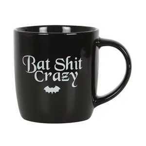 Something Different Bat Crazy Mug Black/White (One Size)