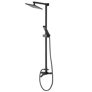 Mixer Shower Set with Rainshower TAGBO Black