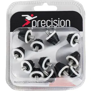 12 PACK - Metal Tip PREMIER Football Studs - 8x 13mm & 4x 16mm Screw Soft Ground