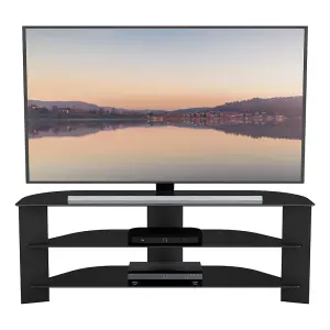 AVF Varano 1.3m Black TV Stand