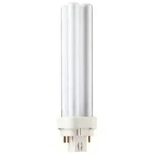 Philips PL-C 18w 840 4 Pin Double Turn Compact Fluorescent Lamp - Cool White