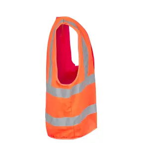 Site Rushton Orange Hi-vis waistcoat, Large/X Large