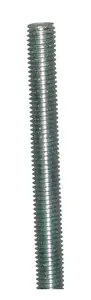 FFA Concept Zinc-plated Steel M10 Threaded rod, (L)1m