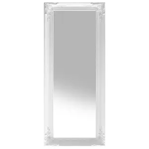 Beliani Glam Wall Mirror VARS White