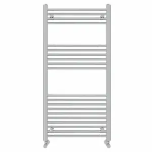 Right Radiators 1200x600 mm Straight Heated Towel Rail Radiator Bathroom Ladder Warmer Chrome