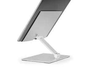 Durable Premium Aluminium Tablet Holder Rise Desk Stand - Foldable