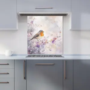 Ava Sterling: 00027 Premium Glass Kitchen Splashback W600mm x H650mm