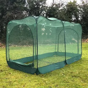 GardenSkill Pop Up Giant Garden Fruit Veg Cage & Pest Protection Crop Cover 2.5x1.25x1.35m H