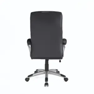 Hampton office chair black leather