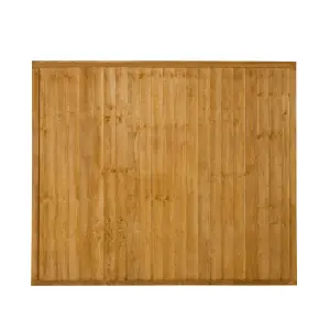 Closeboard 5ft Wooden Fence panel (W)1.83m (H)1.52m, Pack of 3