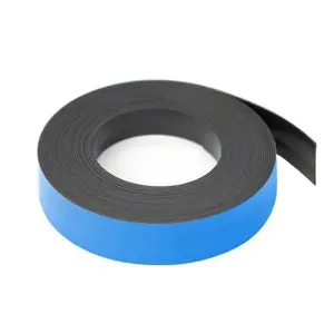 MagFlex Lite Flexible Matt Blue Magnetic Gridding Tape for Whiteboards, Noticeboards or Filing Cabinets - 25mm Wide - 5m Length