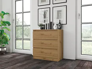 M3 Malwa Chest of Drawers Artisan Oak