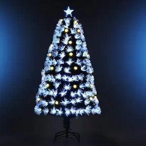 Durham Lighted Artificial Fir Christmas Tree 6ft.