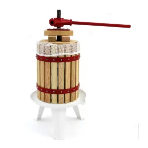 12 Litre Fruit Press Crusher Wine Cider Making Tool Kit