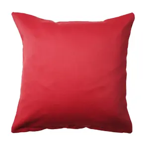 Klairissa Square Throw Cushion Red