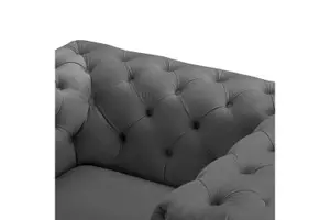 Jaguar Armchair Chesterfield Design Velvet