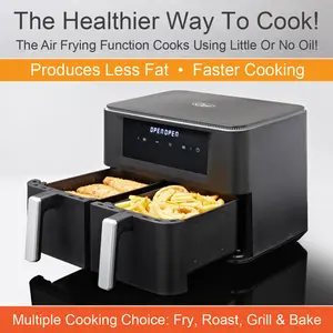 Quest 9L Dual Basket Air Fryer