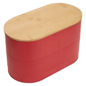 Maison by Premier Alton Red Bread Bin