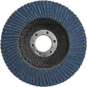 Premium 115mm Zirconium Flap Disc with 22mm Bore - 40 Grit for Surface Preparation