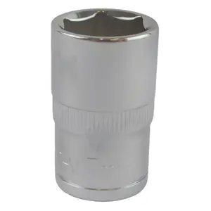 17mm 1/2" Drive Shallow Metric Socket Single Hex / 6 sided Bergen