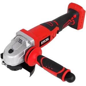 Excel 18V Cordless Angle Grinder 115mm with 1 x 4.0Ah Battery & Charger EXL555B