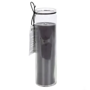 Something Different Til Death Do Us Part Amber Noir Tube Candle Black/Clear (One Size)