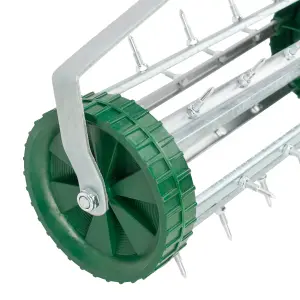 KCT Garden Spike Roller Lawn Aerator - Gardening Tool