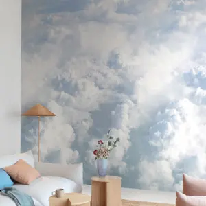 Grandeco Dreamy Clouds 3 panel repeatable mural 2.8 x 1.59m