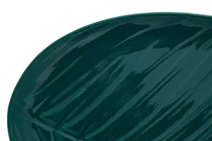 Maison by Premier Bali Dark Green Serving Plate