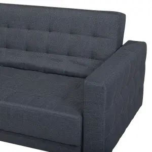 3 Seater Sofa ABERDEEN Dark Grey