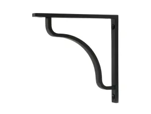 Matt Black Abingdon Shelf Bracket (150mm x 150mm)