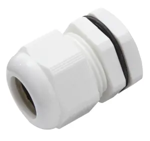 MK 25mm White Compression gland