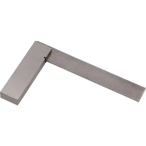 Neilsen Engineers Right Angle Polished Try Steel Machinist Square 4" 100mm