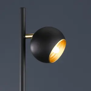 Dulaney 155cm Reading Floor Lamp Black