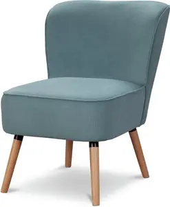 Habitat Eppy Fabric Accent Chair - Blue