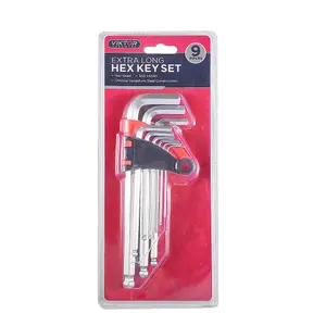 Viktor Hardware Hex Key Set of 10 Piece Min 1.5MM to Max 10MM