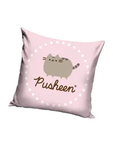 Pusheen Cat Pink Filled Cushion