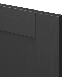 GoodHome Verbena Matt charcoal Shaker Appliance Cabinet door (W)600mm (H)453mm (T)20mm