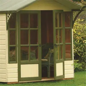 7 x 7 Apex Summerhouse (12mm Tongue and Groove Floor and Roof)