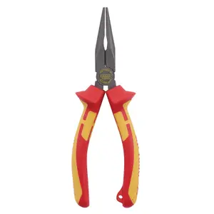 Draper  XP1000 VDE Long Nose Pliers, 160mm, Tethered 99067