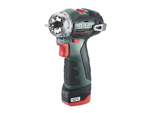 Metabo 12V PowerMaxx BS BL Q Brushless Right Angle Drill Screwdriver x1 2ah Set