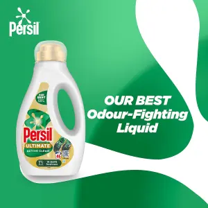 Persil Ultimate Liquid Detergent Active Clean Stain Removal 46W 1.242 L, 2 Pack