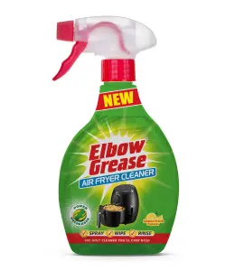 3x Air Fryer Cleaner Elbow Grease 500ml Spray Bottle Clean Wipe Degreaser