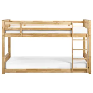 Wooden EU Single Size Bunk Bed Light LAZER