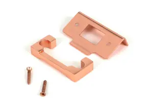 From The Anvil Polished Bronze  1/2" Rebate Kit for Heavy Duty Latch