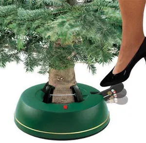 Krinner Green Metal & Plastic Foot Pump Christmas Tree Stand 9cm