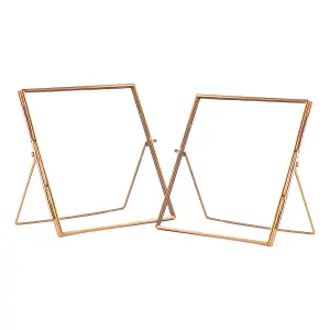 Nicola Spring - Hanging Metal Photo Frames - 8" x 8" - Pack of 2